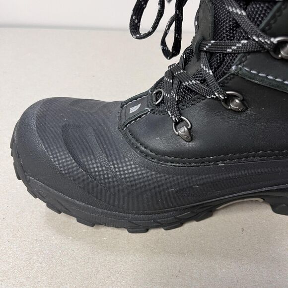 The North Face Boots Mens Size 12 Black Waterproof Insulated Snow Winter Lace Up - Picture 10 of 16